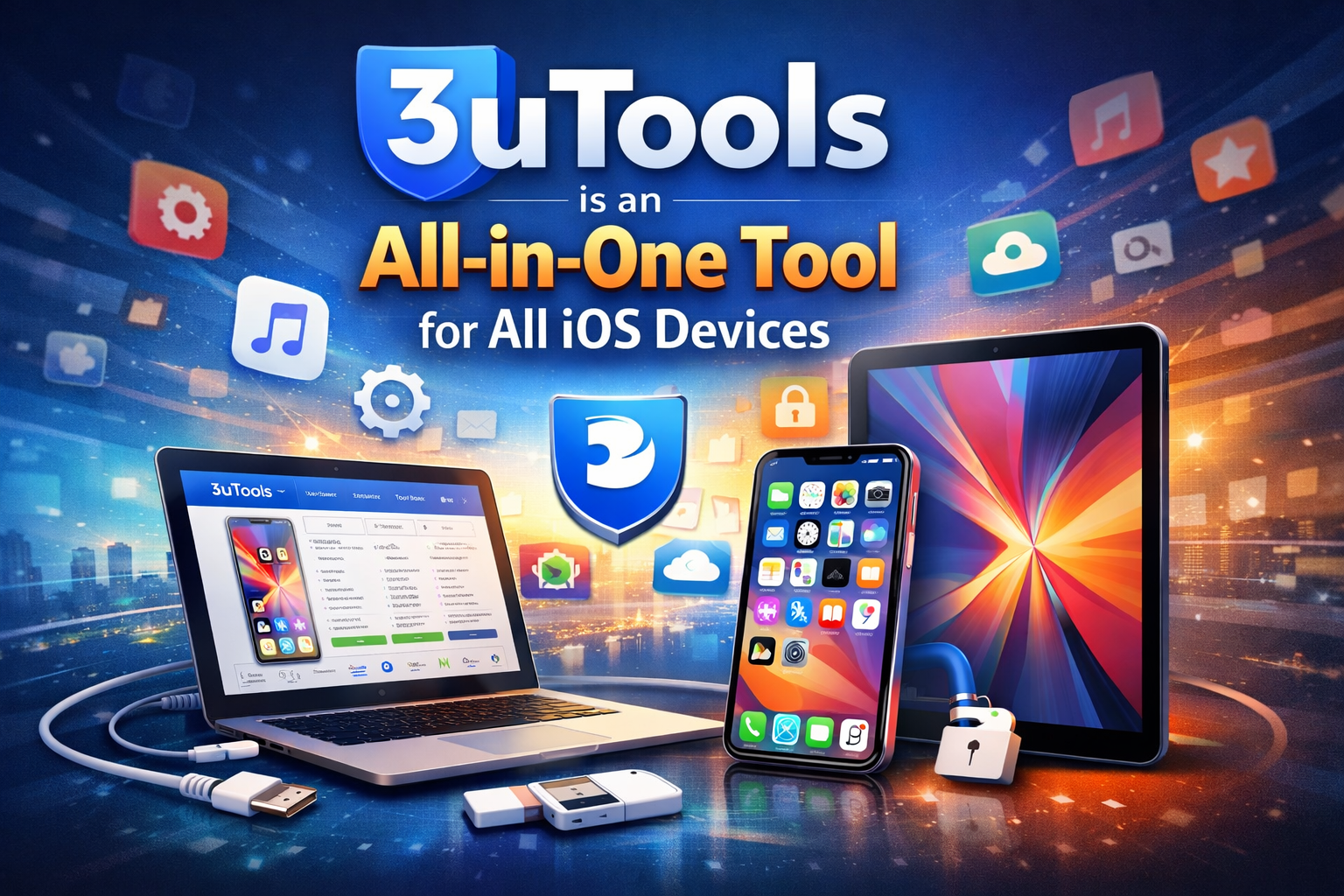 3uTools is an all-in-one tool for all iOS devices