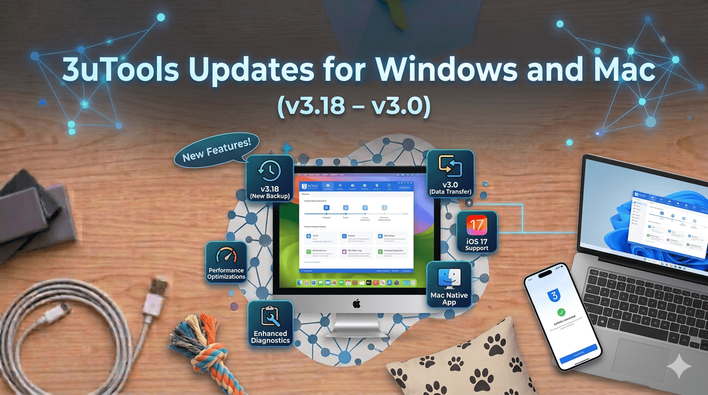 3uTools Updates for Windows and Mac